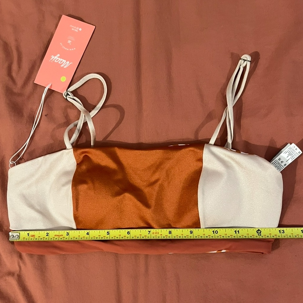 Maaji Reversible Storm Bikini Top, NEW - Picture 9 of 9